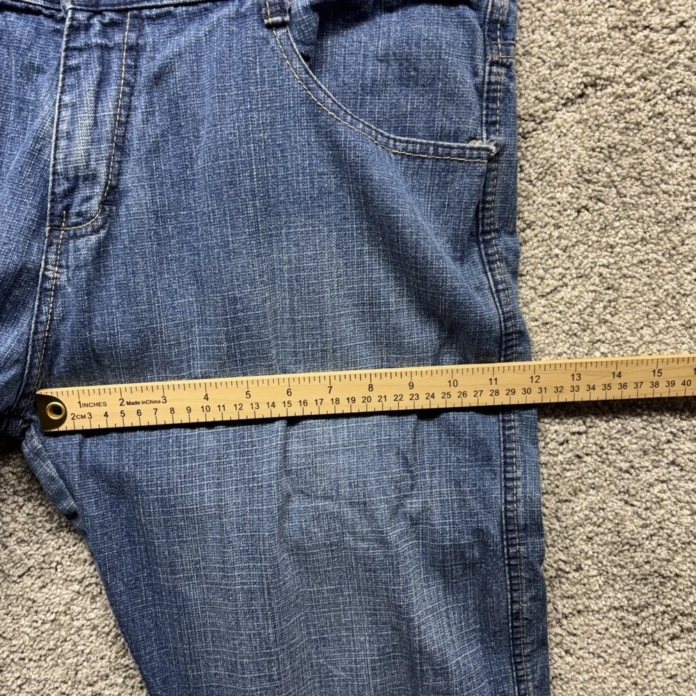 Vintage Southpole Jeans Men's 36x32 Embroidered Y2K Skater Blue Denim 90s